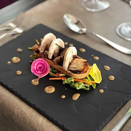 Restaurant Du Parc Logis Elegance מלון 3*